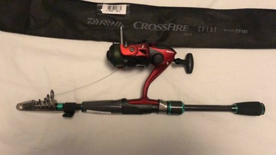 daiwa minispin ultralight spinning reel and rod
